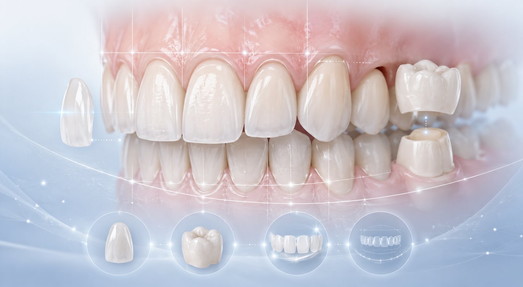 Diseño de sonrisa smile makeover por el Dr. Rafael Hernández en Cancún